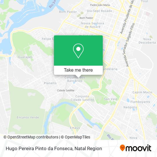 Hugo Pereira Pinto da Fonseca map