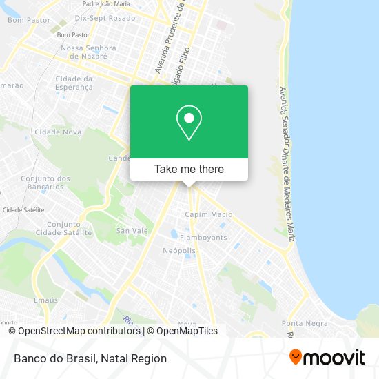 Banco do Brasil map