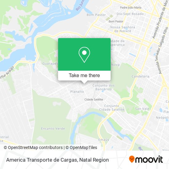 Mapa America Transporte de Cargas