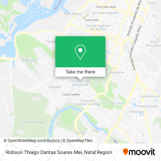 Robson Thiago Dantas Soares Mei map