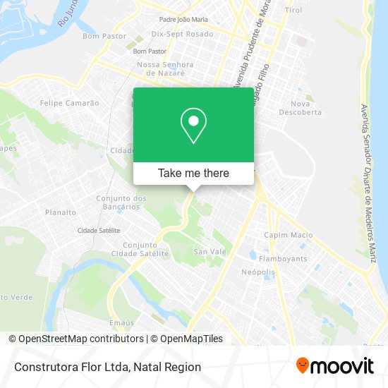 Mapa Construtora Flor Ltda