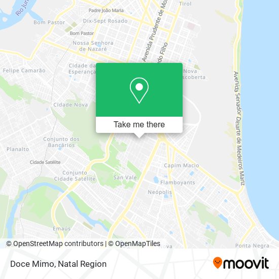 Doce Mimo map