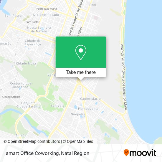 Mapa smart Office Coworking