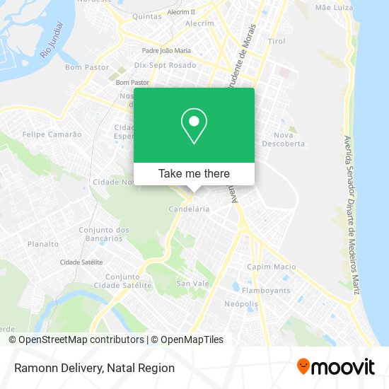 Mapa Ramonn Delivery