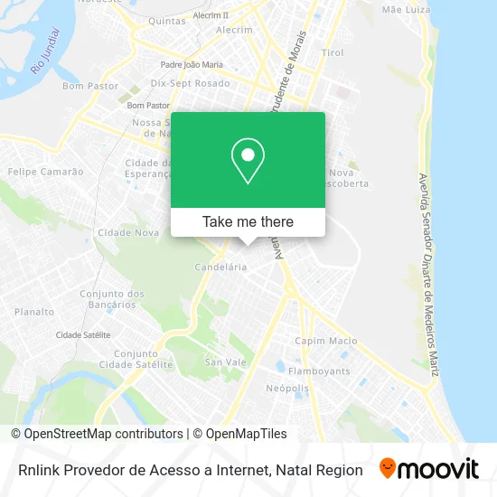 Rnlink Provedor de Acesso a Internet map