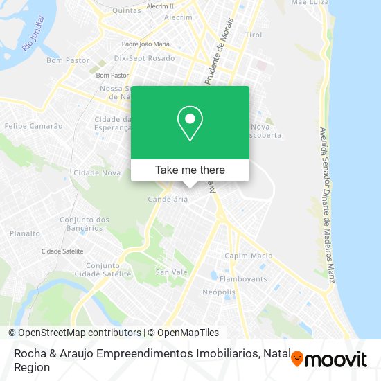 Rocha & Araujo Empreendimentos Imobiliarios map