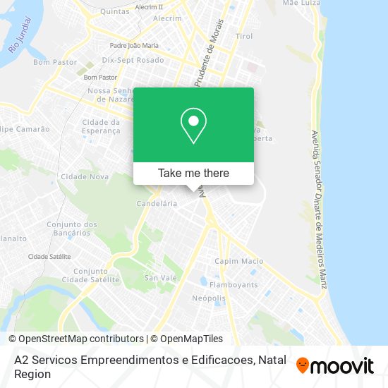 A2 Servicos Empreendimentos e Edificacoes map