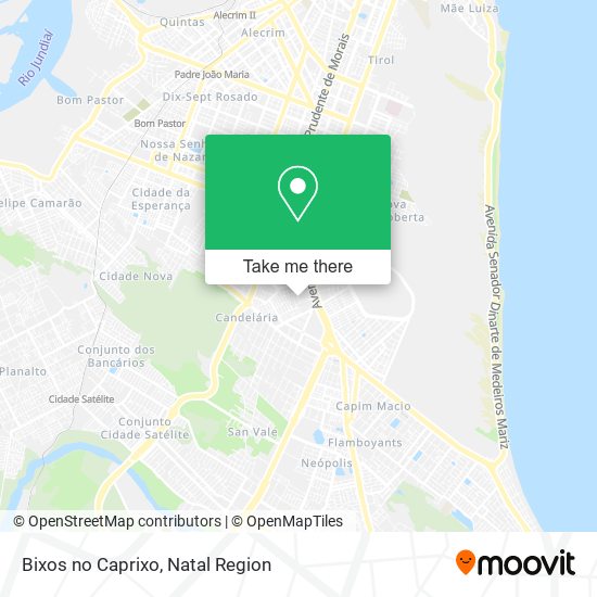 Bixos no Caprixo map