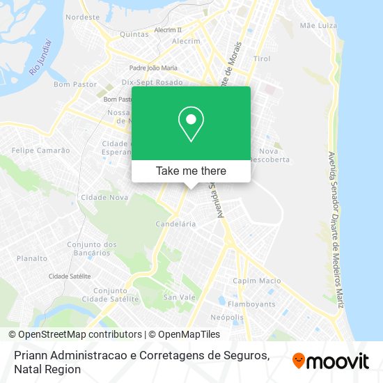 Mapa Priann Administracao e Corretagens de Seguros