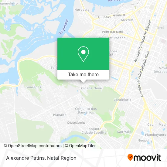 Alexandre Patins map