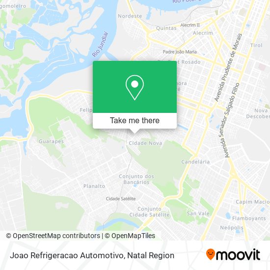 Joao Refrigeracao Automotivo map