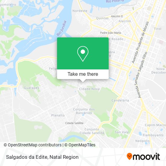 Salgados da Edite map