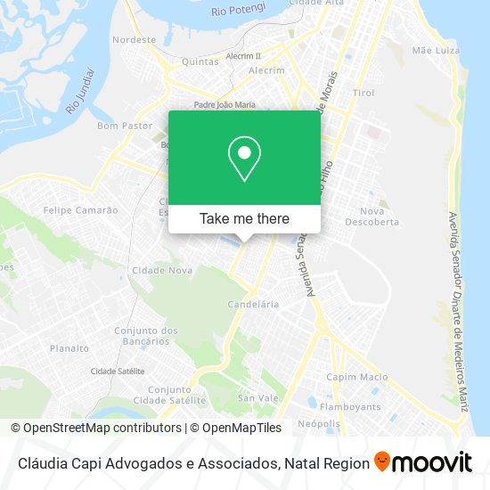 Cláudia Capi Advogados e Associados map