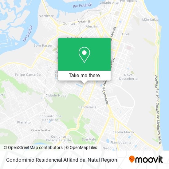 Condomínio Residencial Atlândida map