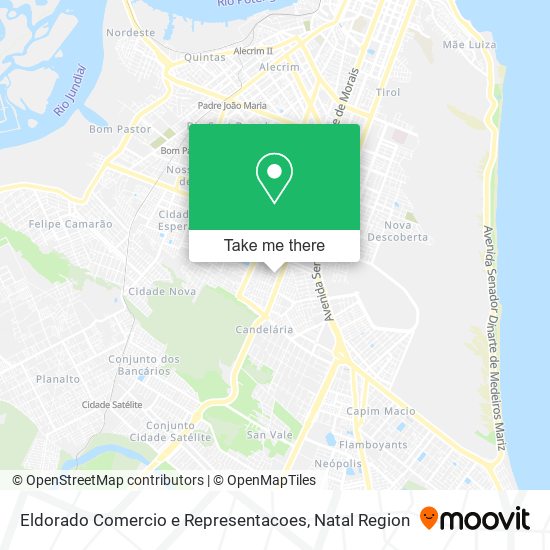 Eldorado Comercio e Representacoes map