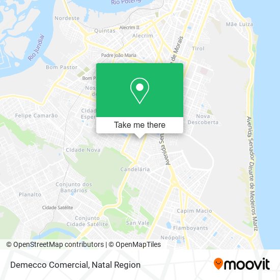 Demecco Comercial map