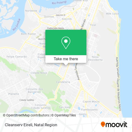 Cleanserv Eireli map