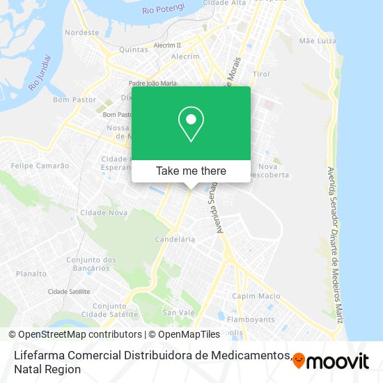 Lifefarma Comercial Distribuidora de Medicamentos map