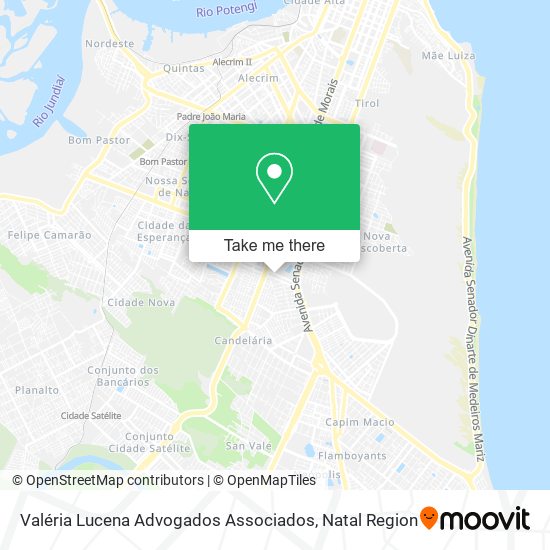 Valéria Lucena Advogados Associados map