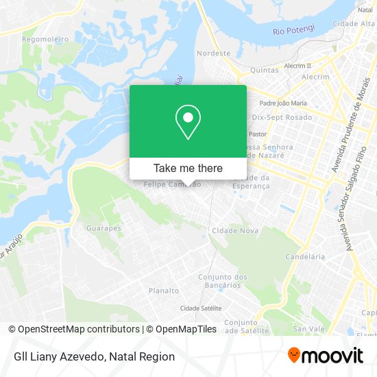 Gll Liany Azevedo map