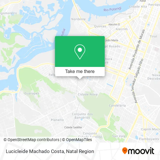 Lucicleide Machado Costa map