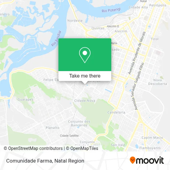 Comunidade Farma map