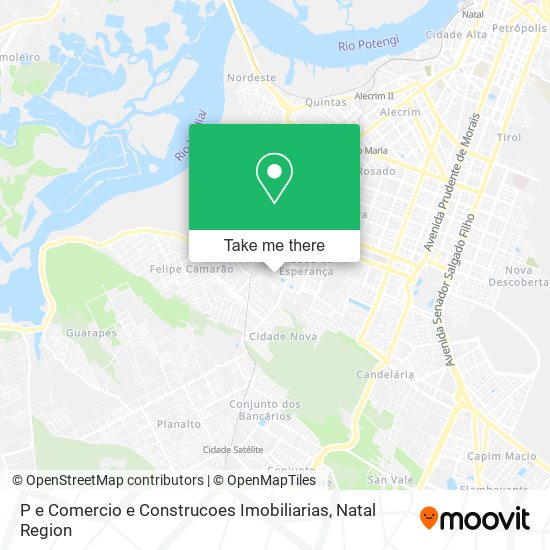 Mapa P e Comercio e Construcoes Imobiliarias