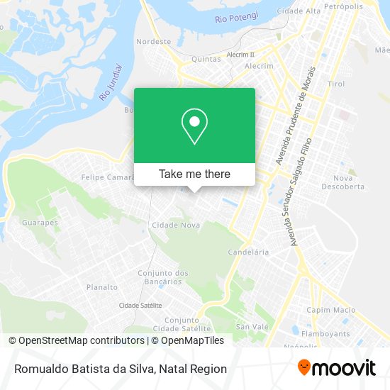 Mapa Romualdo Batista da Silva