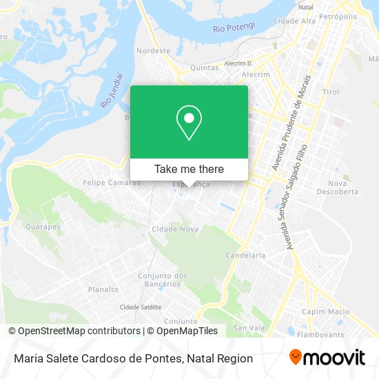 Mapa Maria Salete Cardoso de Pontes