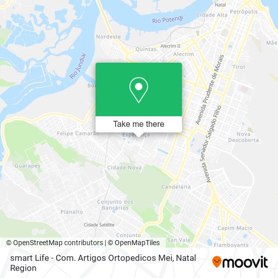 smart Life - Com. Artigos Ortopedicos Mei map