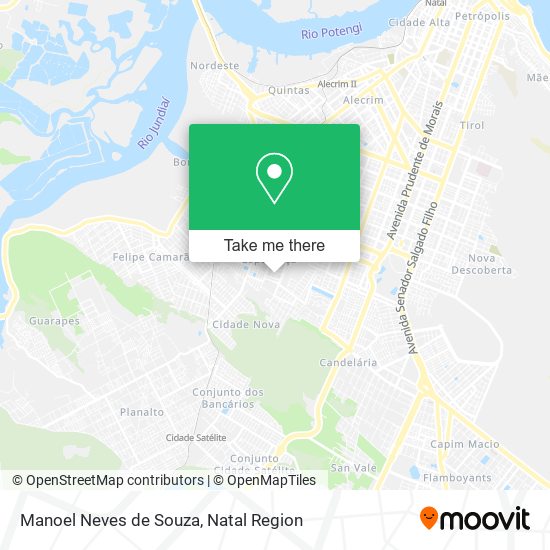 Mapa Manoel Neves de Souza