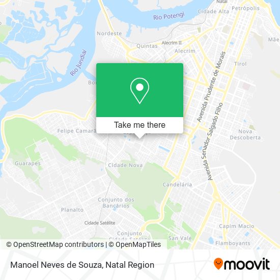 Manoel Neves de Souza map