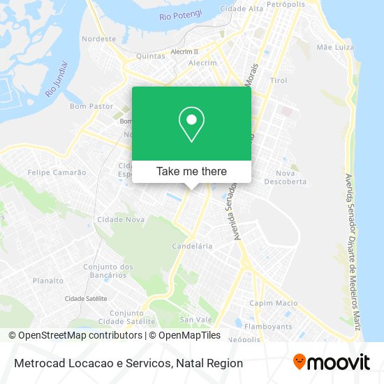 Metrocad Locacao e Servicos map