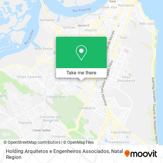 Holding Arquitetos e Engenheiros Associados map