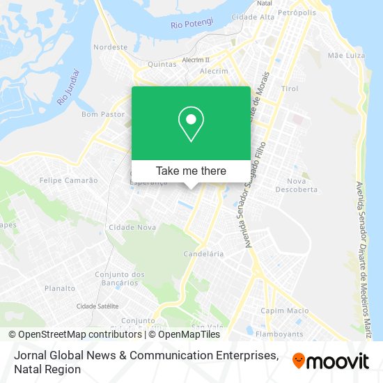 Jornal Global News & Communication Enterprises map