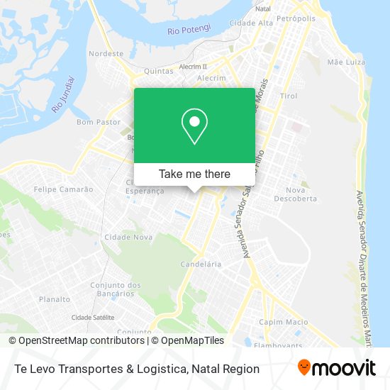 Mapa Te Levo Transportes & Logistica