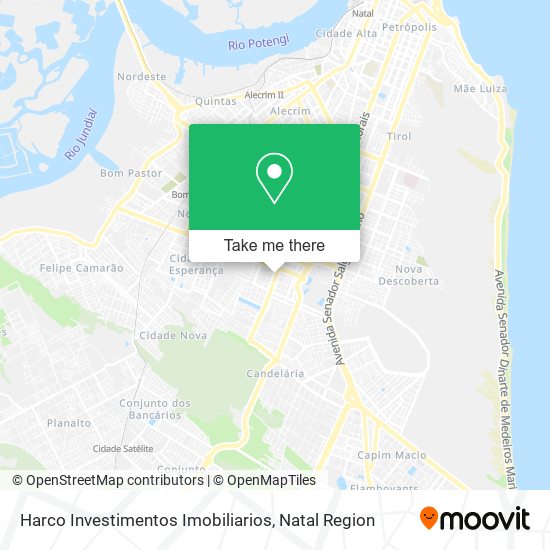 Harco Investimentos Imobiliarios map