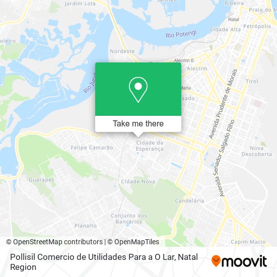 Pollisil Comercio de Utilidades Para a O Lar map