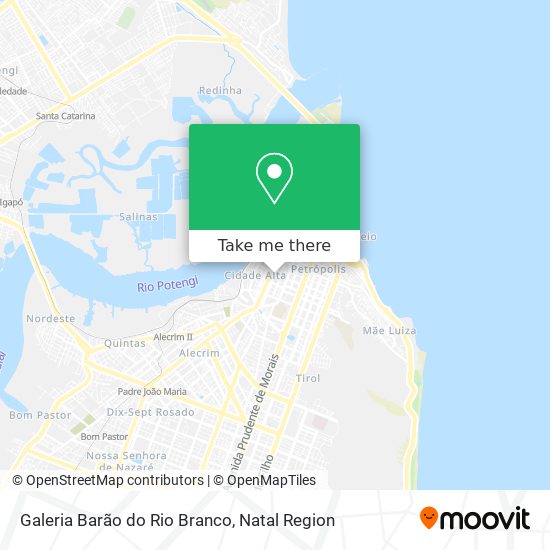 Mapa Galeria Barão do Rio Branco