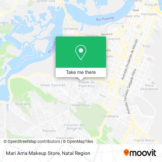 Mari Ama Makeup Store map