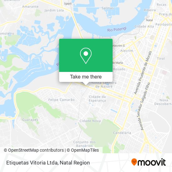 Etiquetas Vitoria Ltda map