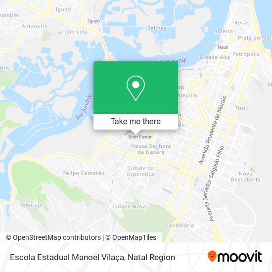 Escola Estadual Manoel Vilaça map