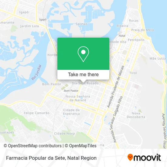 Farmacia Popular da Sete map