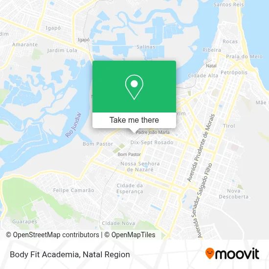 Body Fit Academia map