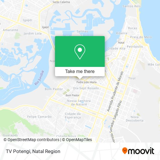 TV Potengi map