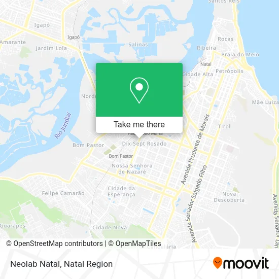 Neolab Natal map
