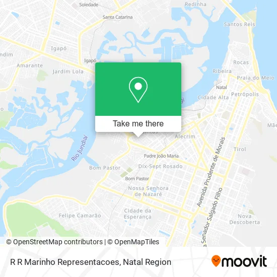 R R Marinho Representacoes map