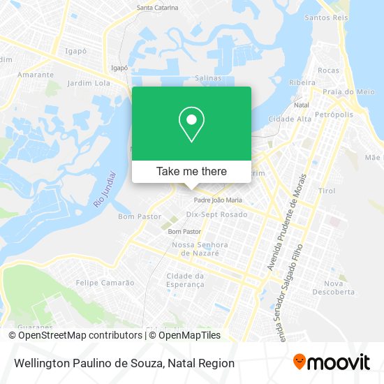 Mapa Wellington Paulino de Souza