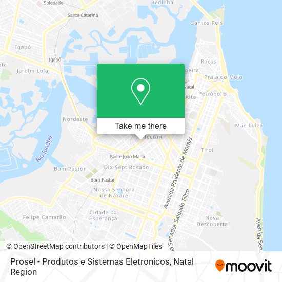 Prosel - Produtos e Sistemas Eletronicos map