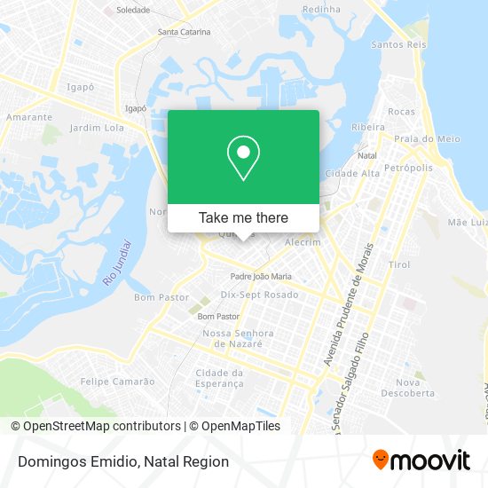 Domingos Emidio map